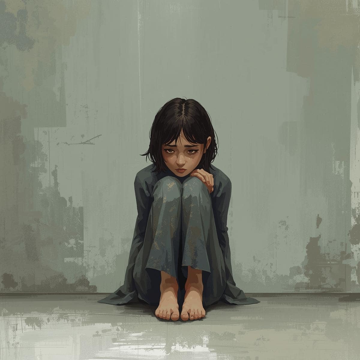 Persona liberándose de la adicción al sufrimiento